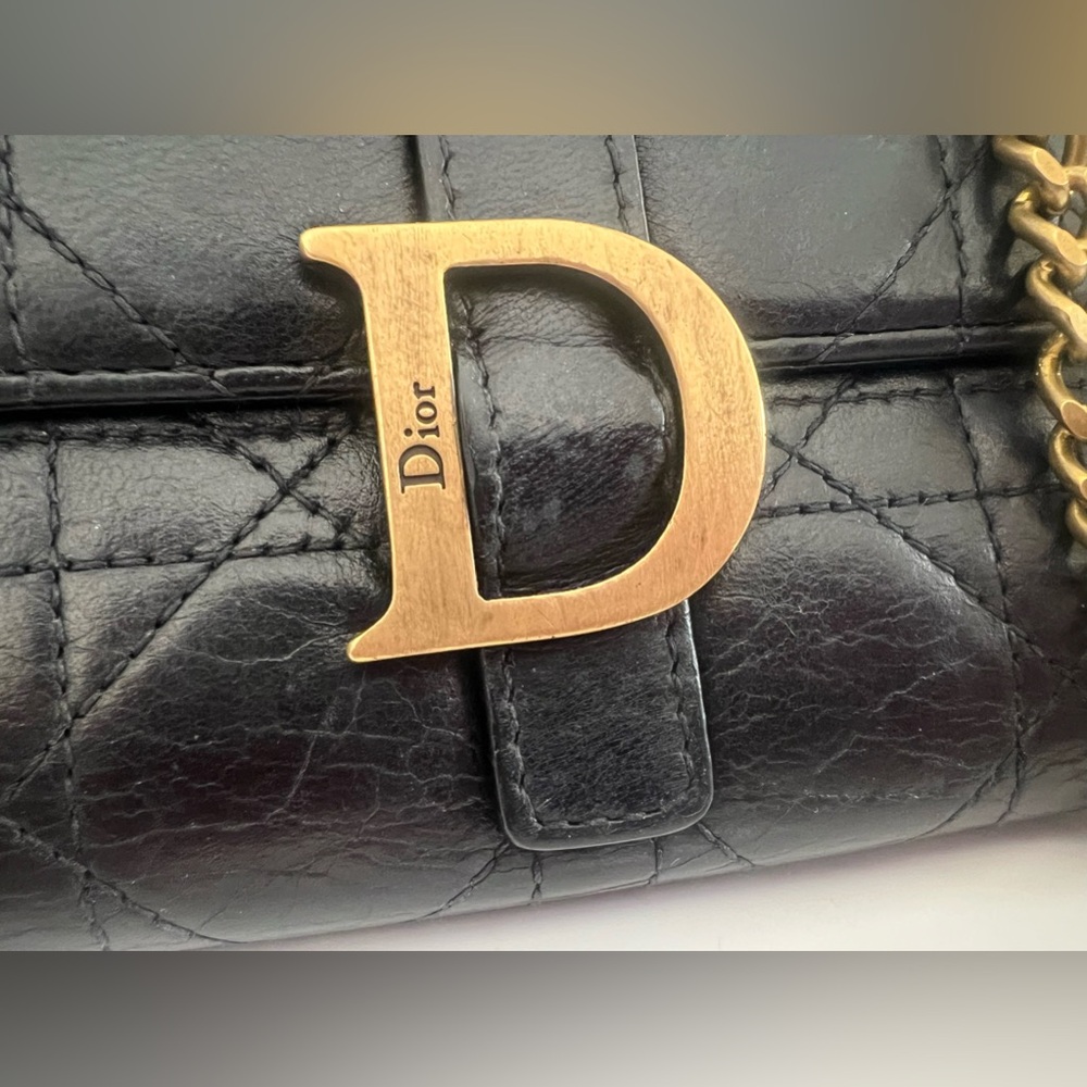 DIOR Wallet On Chain (Authentic!) - Picture 3 of 11
